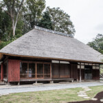 農家の縁側